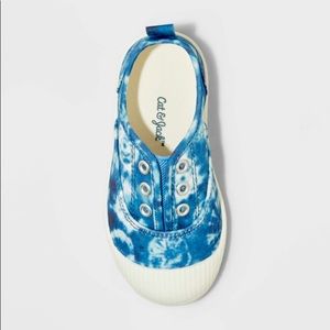 Cat & Jack Tie Dye Slip On Sneakers Size 7